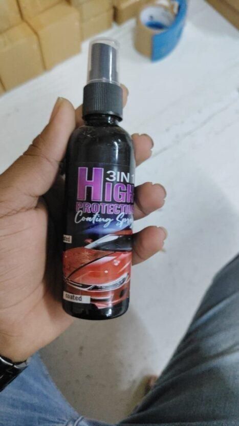 3 in 1 High Protection Quick Car Ceramic Coating Spray - Car Wax